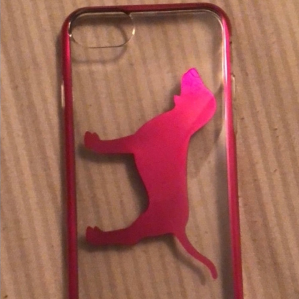 Victoria’s Secret pink iPhone 7 phone case
